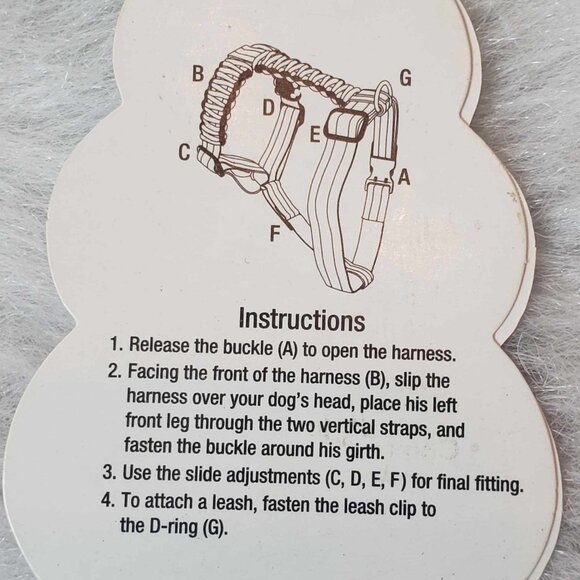 NEW! Small KONG *On the Go* Pink Black Adjustable Braided Reflective Dog Harness - Picture 10 of 10